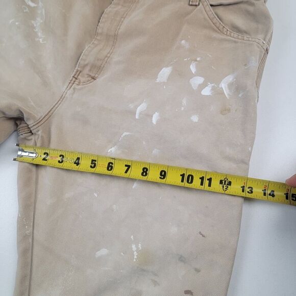 Vintage‎ Y2k Dickies Distressed Workwear Pants Sun Fade Fits 34x29 Tagged 38x30 - Picture 11 of 13